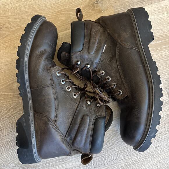 Wolverine Floorhand WP 6" WP ST Dark Brown Work Boots-W10633 Men's Size 13M - Picture 5 of 10
